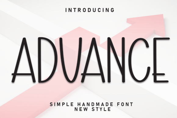 Advance Font: A Handwritten Script for Editorial Storytelling