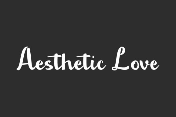 Aesthetic Love: The Script Font That Elevates Handmade Products