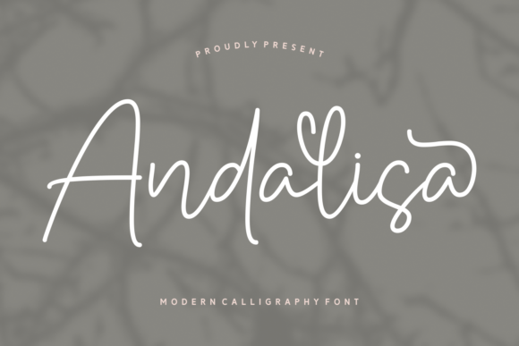 Andalisa Font: Elegant Calligraphy for Marketing Campaigns