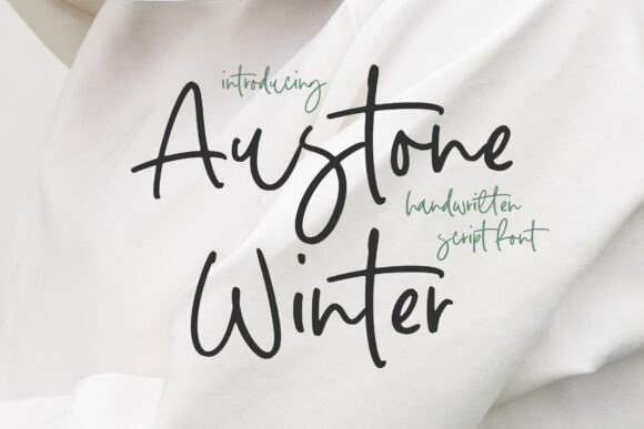 Austone Winter: A Graceful Script Font for Editorial Design and Content Branding