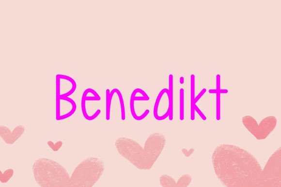 Benedikt: A Handwritten Font That Feels Like a Friend to Your Brand