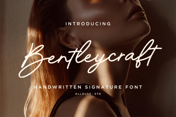 Bentleycraft: A Script Font That Refines Campaign Visuals