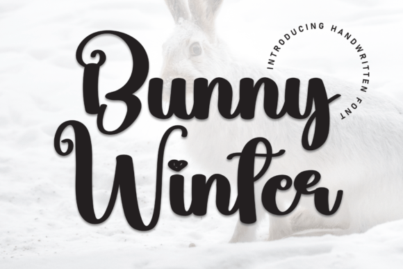 Bunny Winter: A Friendly Handwritten Font for Digital Campaigns