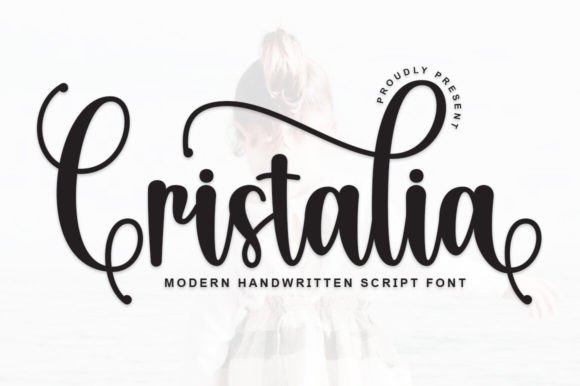 Cristalia: A Handwritten Font That Brings Charm to Every Craft