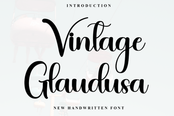 Elevate Your Brand Identity with Vintage Glaudusa Handwritten Font