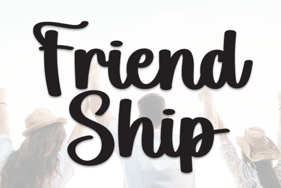 Friend Ship: A Handwritten Typeface That Brings Warmth to Editorial Design