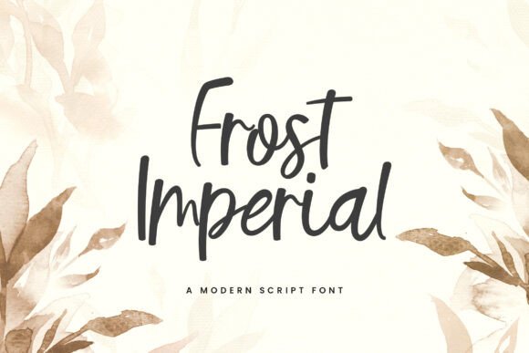 Frost Imperial Script Font: A Brand Upgrade for Small Businesses