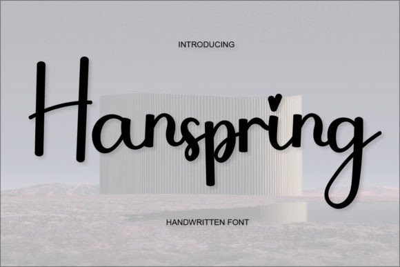 Hanspring: Editorial Design and Publishing with a Handwritten Font