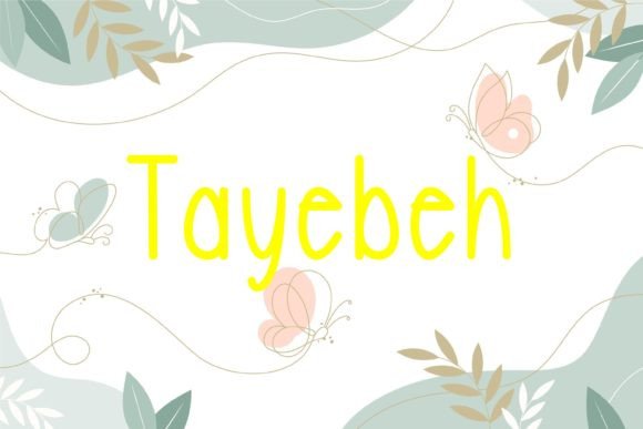 How Tayebeh Font Brings Warmth and Polish to Small Business Branding