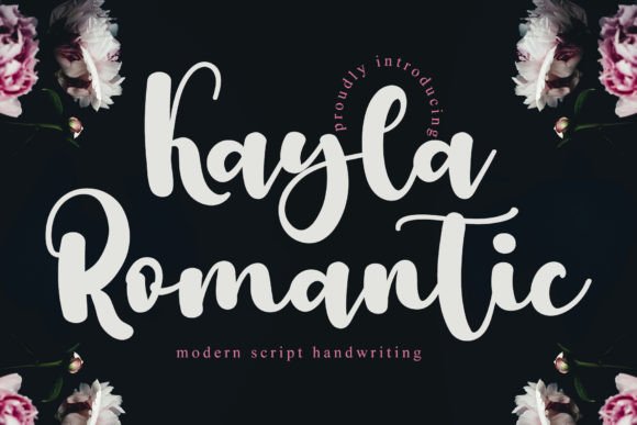Kayla Romantic: A Handwritten Font for Makers and Designers