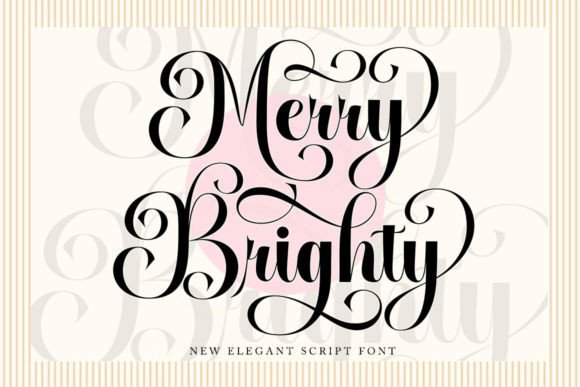 Merry Brighty Script: A Handmade Seller’s New Favorite Typeface
