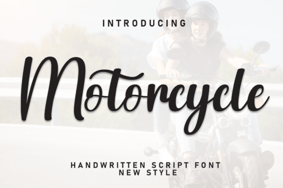 Motocycle: A Handwritten Font for Warm Editorial Design