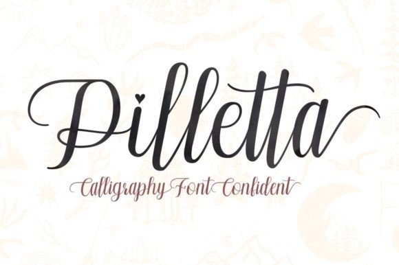 Pilletta: A Script Font That Brings Elegance to Branding