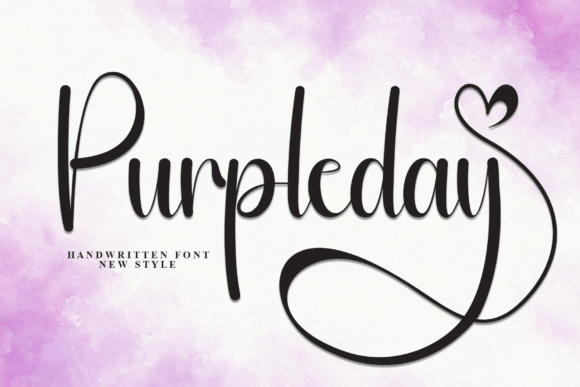 Purpleday Brings Playful Charm to Web Typography