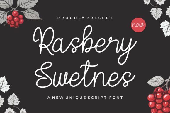 Rasbery Swetnes: A Handwritten Font Built for Web Design