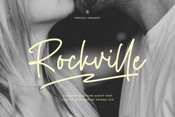 Rockville: A Modern Signature Script Font for Clearer Campaign Messaging