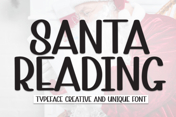 Santa Reading: A Handwritten Font for Modern Web Design