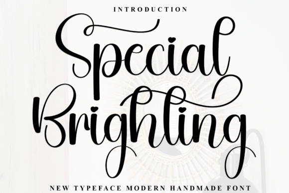 Special Brighting Delivers Refined Script Style for Campaign Design