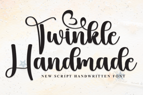 Twinkle Handmade: A Script Font That Elevates Brand Content