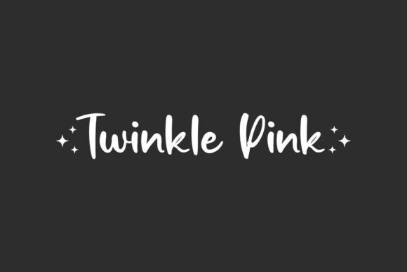 Twinkle Pink: A Handwritten Script Font That Makes Small Business Branding Feel Personal