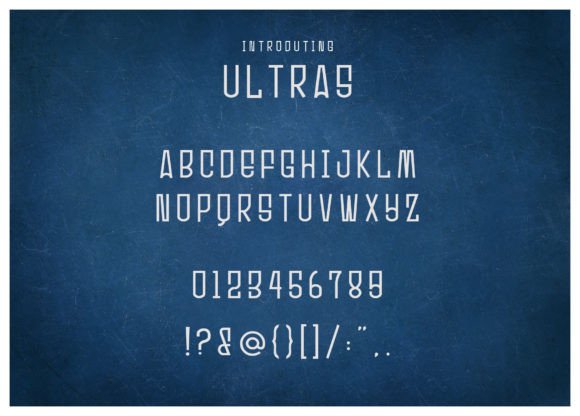 Ultras Font Brings Playful Elegance to Handmade Products