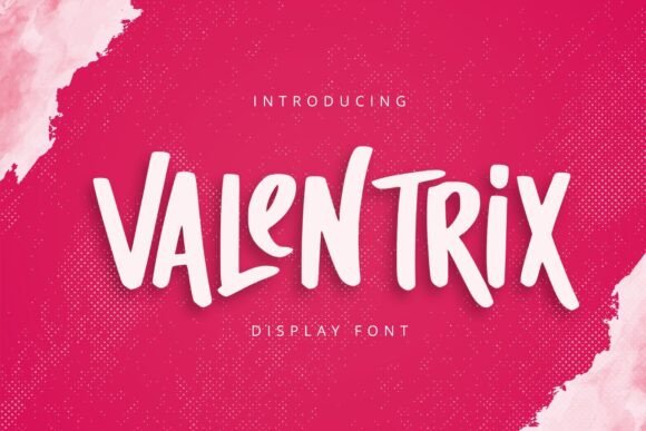 Valentrix: A Beautiful Font That Makes Your Small Business Look Polished