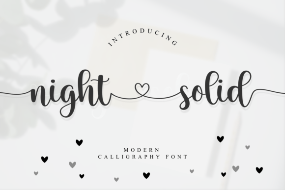 Why Night Solid Is the Handwritten Font Your Small Business Needs