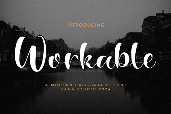 Workable Font: Campaign Typography That Cuts Through the Noise